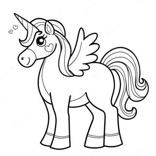 Poopsie Unicorn Coloring Page 62557-51806