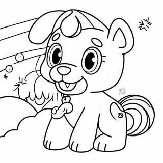 Poopsie Rainbow Sparkle Coloring Page 62558-51819