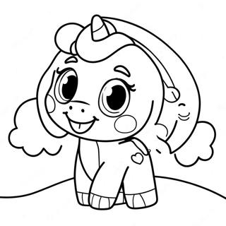 Poopsie Rainbow Sparkle Coloring Page 62558-51820