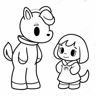 Chara And Asriel Undertale Coloring Page 6255-4999