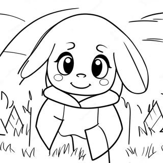 Chara And Asriel Undertale Coloring Page 6255-5000