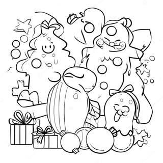 German Christmas Coloring Page 62587-51836