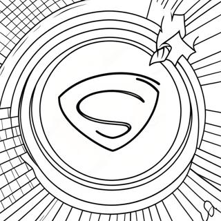 Superhero Logo Coloring Pages