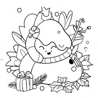 Christmas Thank You Coloring Page 62637-51883