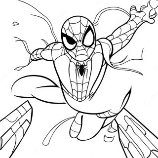 Spiderman Christmas Coloring Page 62707-51935