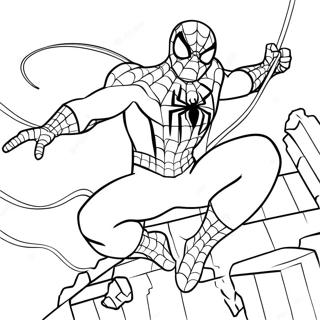 Spiderman Christmas Coloring Page 62707-51936