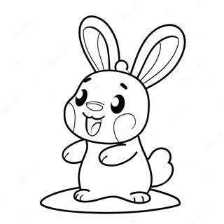 Rabbids Coloring Page 62717-51944