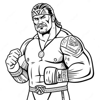 Wwe Coloring Page 62737-51960