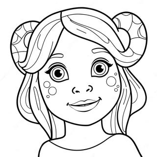 Monster Girl Coloring Page 62758-51979