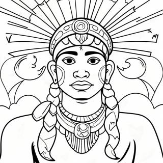 Taino Puerto Rico Coloring Page 62788-51987