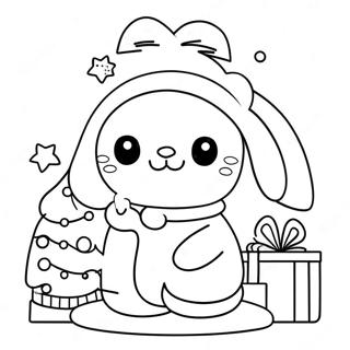 Christmas Sanrio Coloring Page 6284-5020