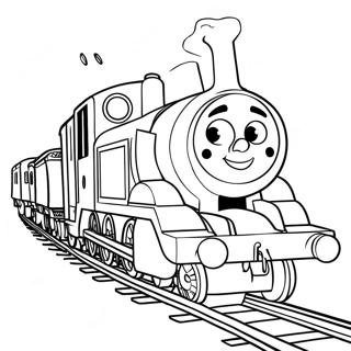 Thomas And Friends All Engines Go Coloring Page 62878-52062