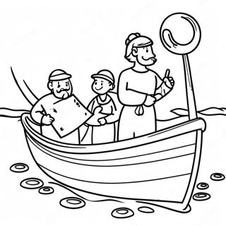 Fishers Of Men Coloring Page 62888-52070