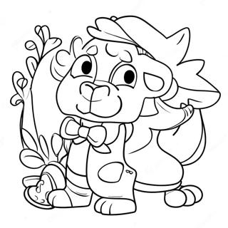 Simon With Friends Coloring Page 62899-52082