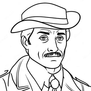 Mystery Character Coloring Page 62919-52097