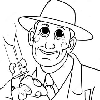 Mystery Character Coloring Page 62919-52099