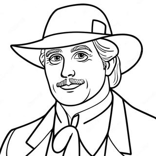 Mystery Character Coloring Page 62919-52100