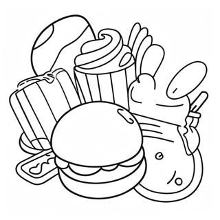 Disney Food Coloring Page 62938-52106