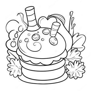 Disney Food Coloring Page 62938-52108