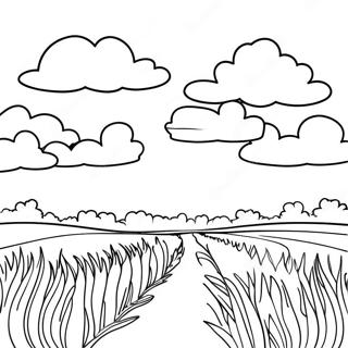 Field Coloring Page 62948-52116