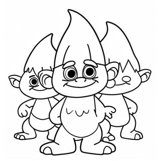 Trolls World Tour Coloring Pages