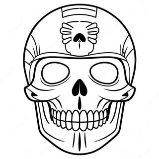 Skull Trooper Coloring Page 63029-52174