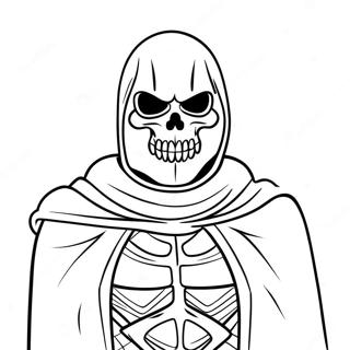 Skull Trooper Coloring Pages