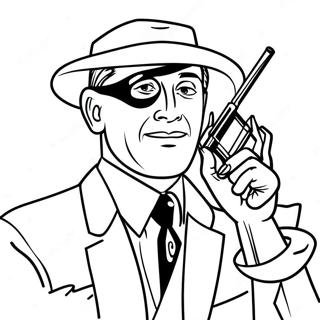 Secret Agent Coloring Page 63039-52190