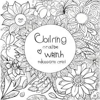 For Adults Quotes Coloring Pages