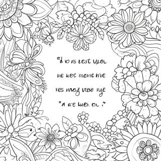 Inspirational Quotes Coloring Page 63079-52202