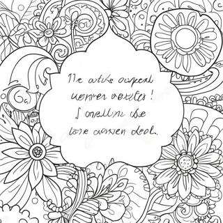 Motivational Quotes Coloring Page 63080-52218