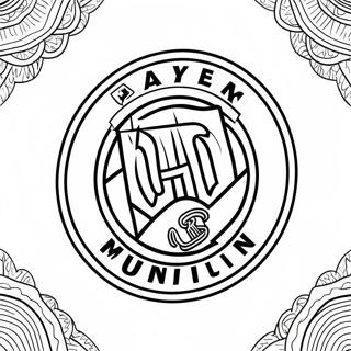 Bayern Munich Logo Coloring Page 63089-52223