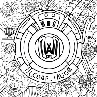 Bayern Munich Logo Coloring Page 63089-52224