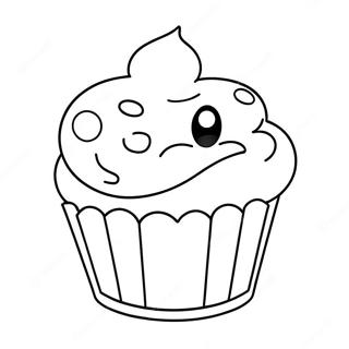 Bluey Muffin Coloring Page 6314-5140