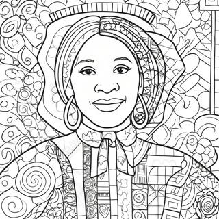 Faith Ringgold S Colorful Quilt Coloring Page 63160-52282