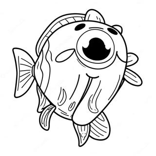 Funny Fortnite Fishstick Character Coloring Page 63170-52290