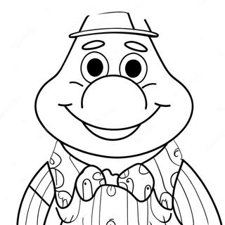 Happy Ernie With A Big Smile Coloring Page 63180-52302