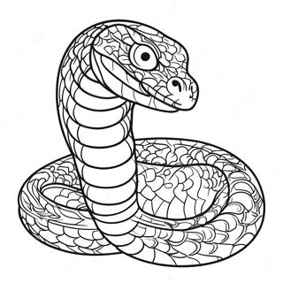 Coiled Viper Coloring Page 63220-52326