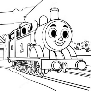 Thomas And Friends Henry Coloring Pages