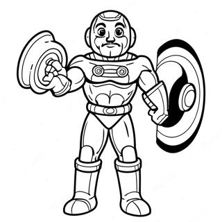 Titan Speakerman Coloring Page 6324-5050