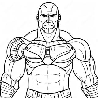 Titan Speakerman Coloring Page 6324-5145