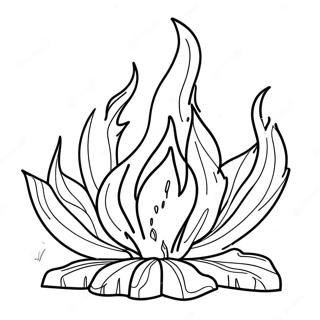 Fiery Ember Coloring Page 63250-52342