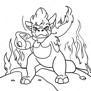 Fiery Ember Coloring Page 63250-52343