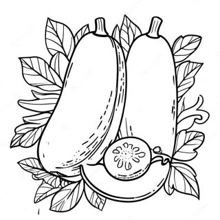 Cucumber Coloring Page 63269-52363