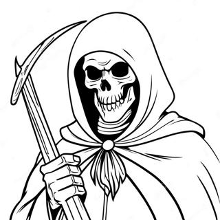 Grim Reaper Coloring Page 6334-5058