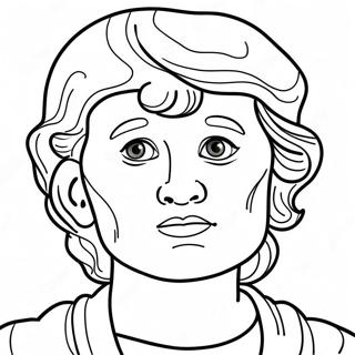 No David Coloring Page 63359-52440