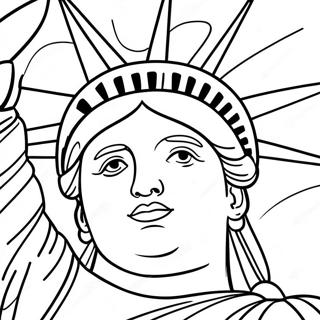 Statue Of Liberty Coloring Page 6345-5168