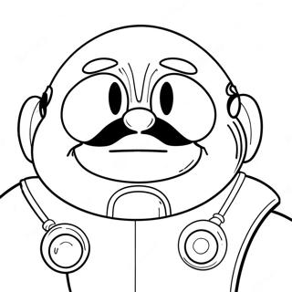 Dr Robotnik Coloring Page 63469-52502