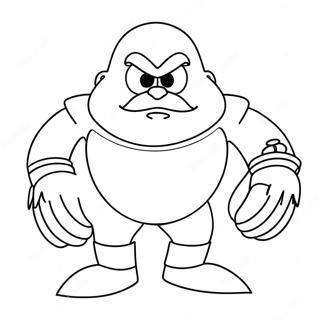 Dr Robotnik Coloring Page 63469-52503