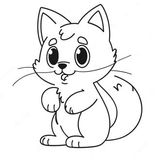 Anime Furry Coloring Pages